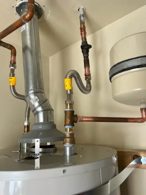 Water heater installation and plumbing repair in Marumsco Village